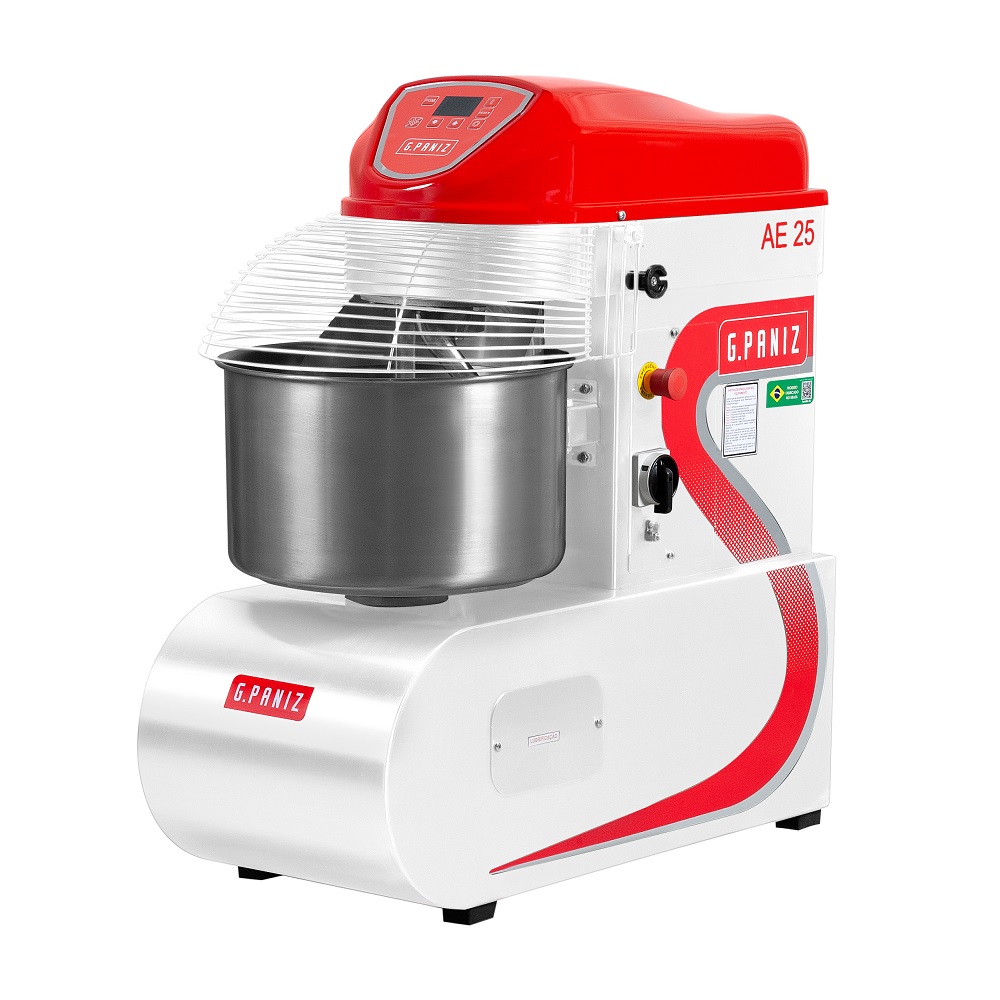 Ae25 Rvt AtualStore - Amassadeira Espiral 2 Velocidades AE-25 G2 Com Inversor ...